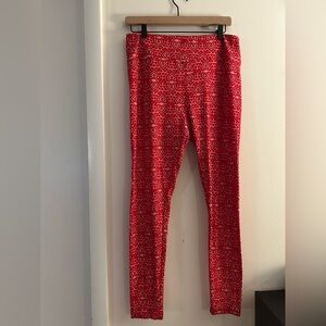 Lularoe Heart Patterned Leggings